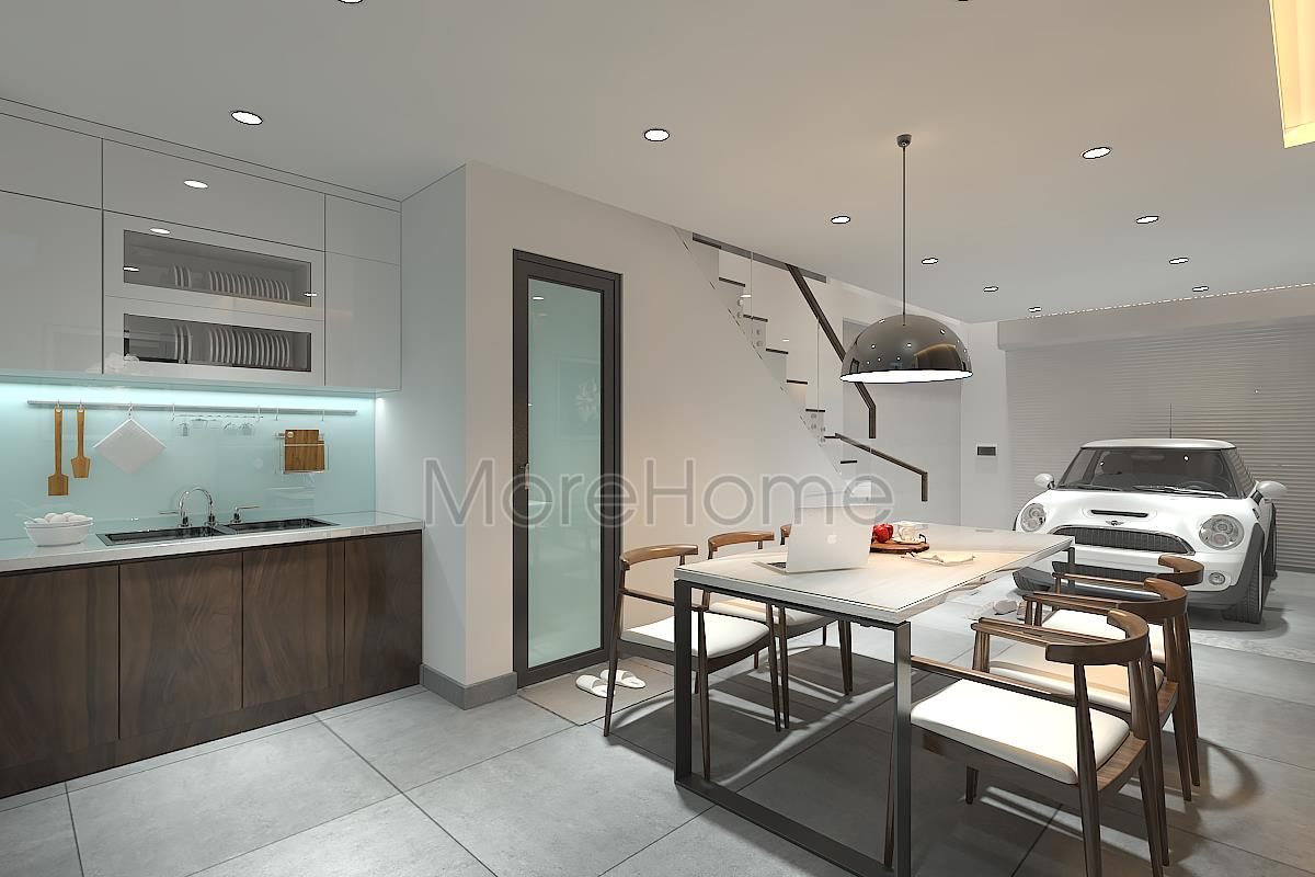 Thiết kế nội thất nhà ống An Dương Tây Hồ 